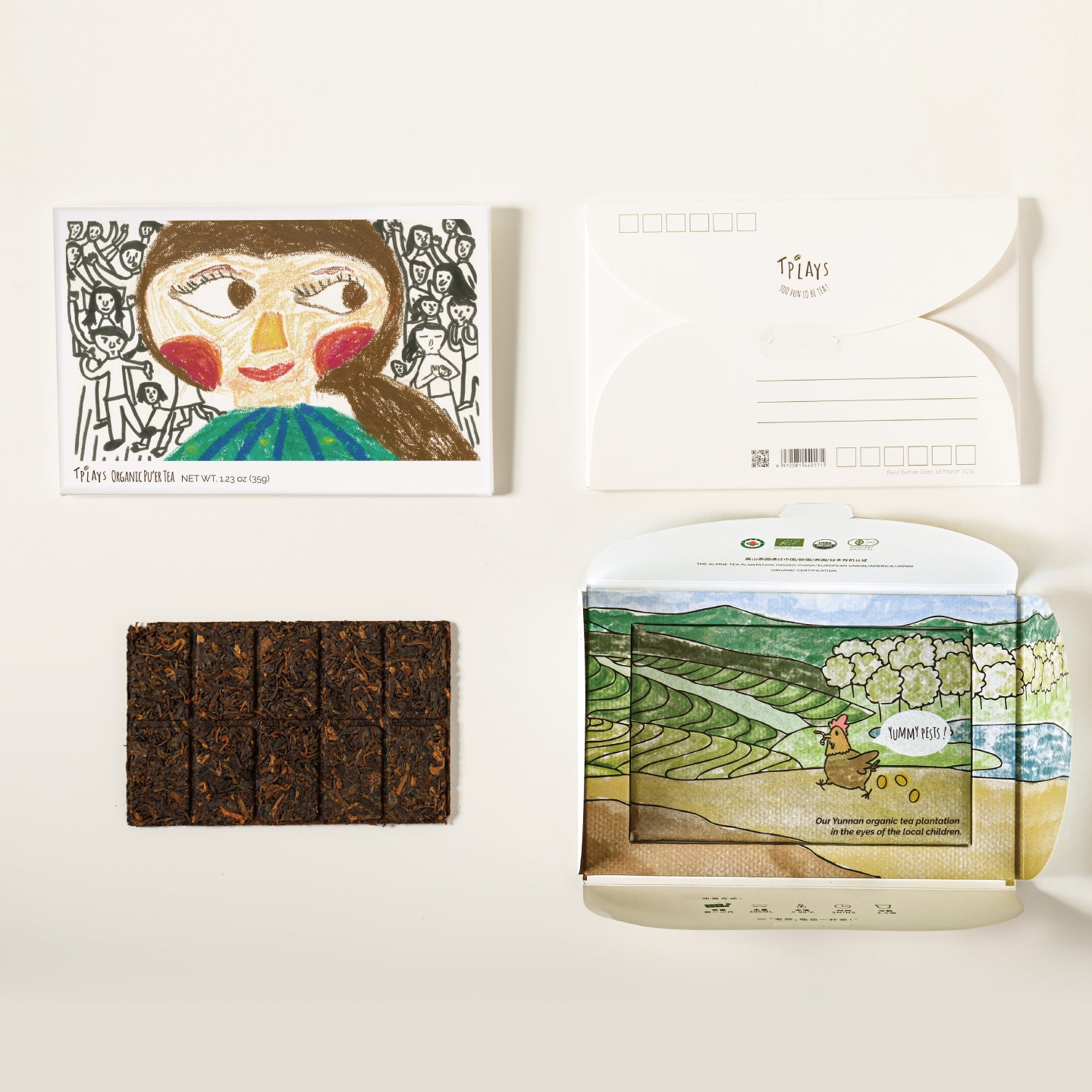 Buy 2 Get 1 FREE | Teacher Appreciation Postcard Tea Gift Set